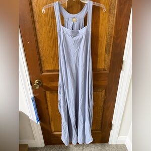Free People Light Blue Maxi Dress